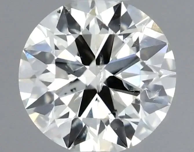 1 pcs Diamond (Natural) - 0.41 ct - Round - J - SI2 - International Gemological Institute (IGI) - *3EX None*