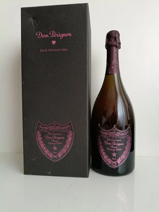 2004 Dom Pérignon - Champagne Rosé, Brut - 1 Bottle (0.75L)