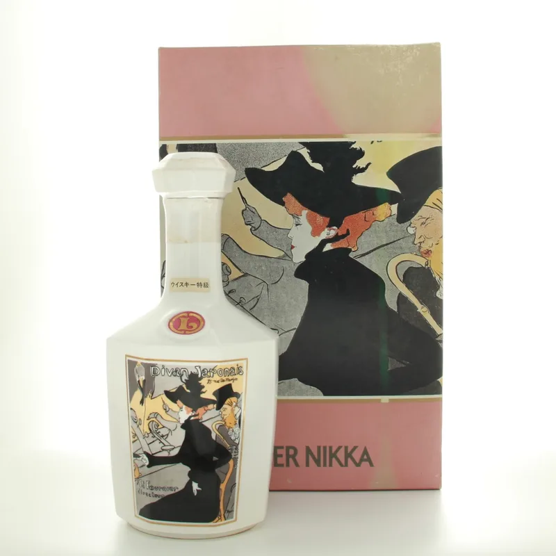 Nikka Super Toulouse-Lautrec Ceramic Decanter