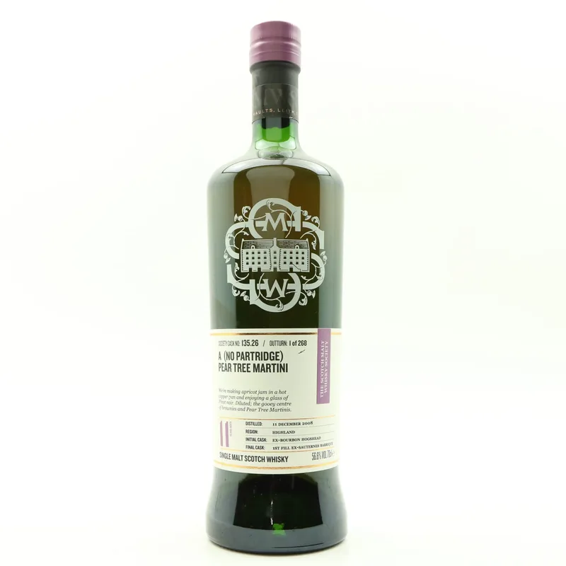 SMWS 135.26 Loch Lomond (Inchmoan) 2008 11 Year Old (70cl, 56.6%)