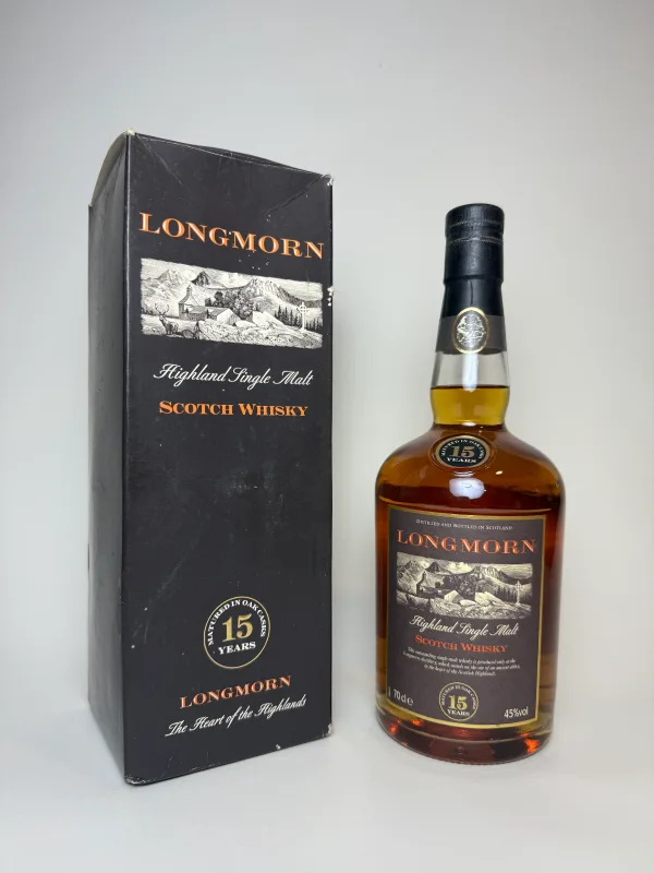 Longmorn – 15 Year Old Highland Blended Scotch Whisky Bottled 1990s (70cl, 45%)