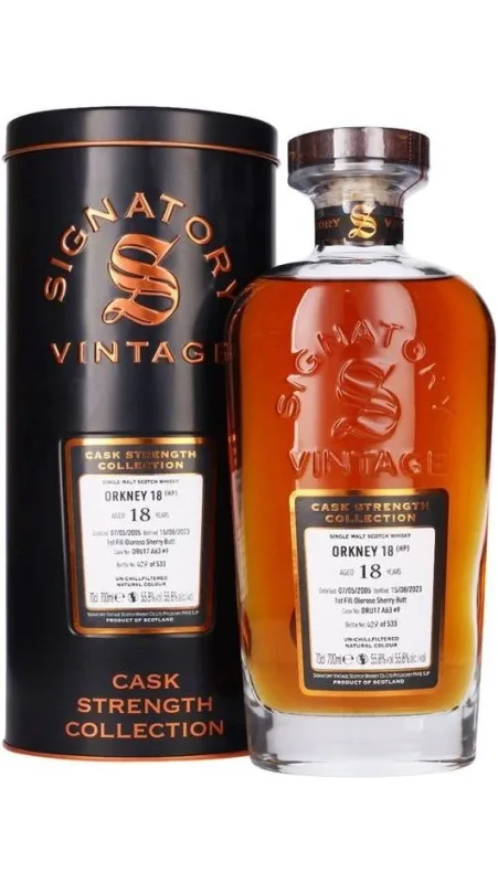 Orkney 2005 18 Year Old Cask Strength (Signatory)