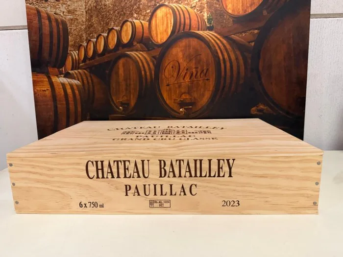 2023 Chateau Batailley - Pauillac Grand Cru Classé - 6 Bottles (0.75L)