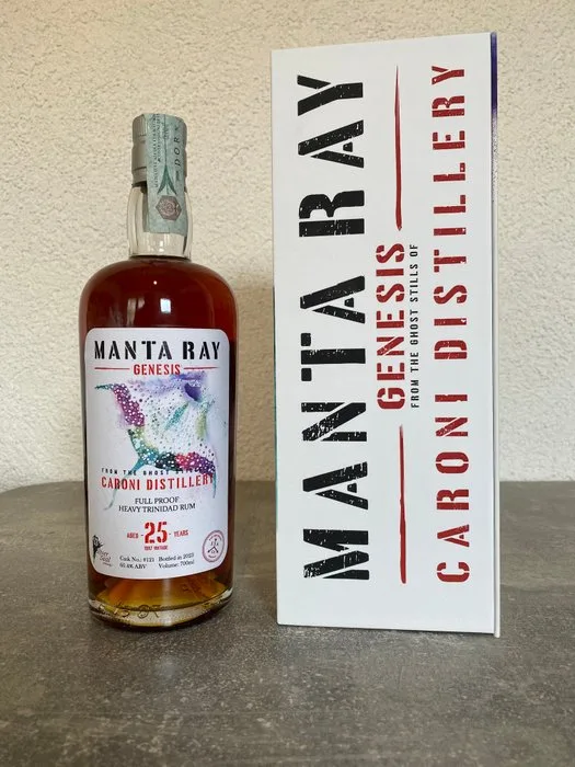 Caroni 1997 Silver Seal & East Asia Whisky Co. - Manta Ray Genesis, Cask No. 121 - b. 2023 - 700ml