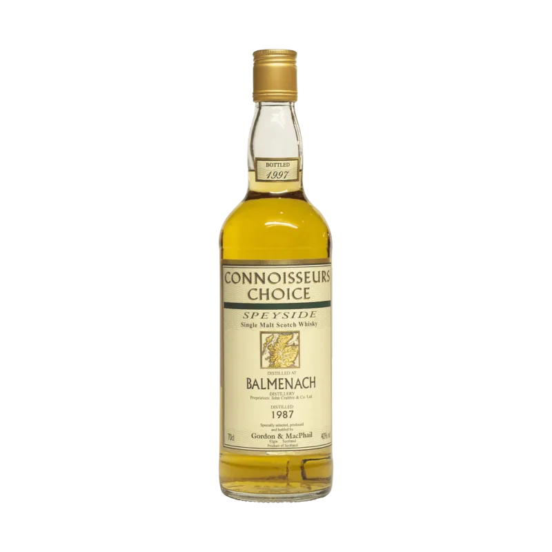 Balmenach – 1987 10 Year Old 'Connoisseurs Choice' Gordon & MacPhail