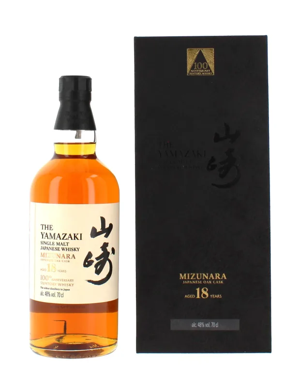 Yamazaki – 18 Year Old Mizunara 100th Anniversary Edition