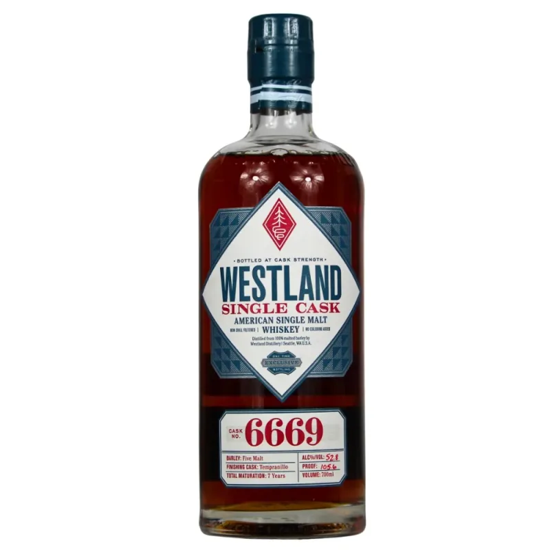 Westland – 7 Year Old Single Cask #6669 American Single Malt