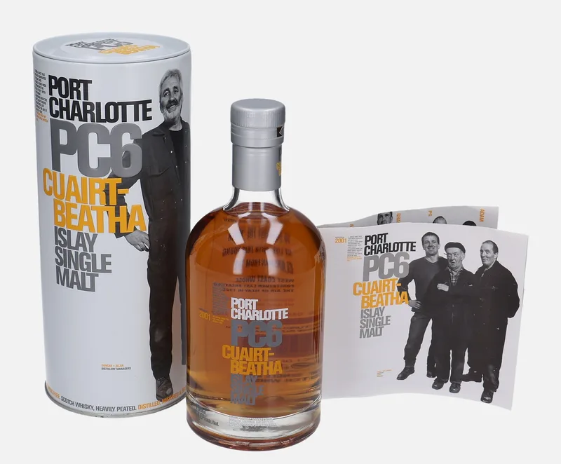 Bruichladdich – PC6 Cuairt-Beatha 2001 6 Year Old