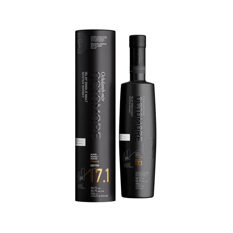 Octomore 17.1 5 Year Old 100% Scottish Mainland Concerto Barley (70cl, 59.7%)
