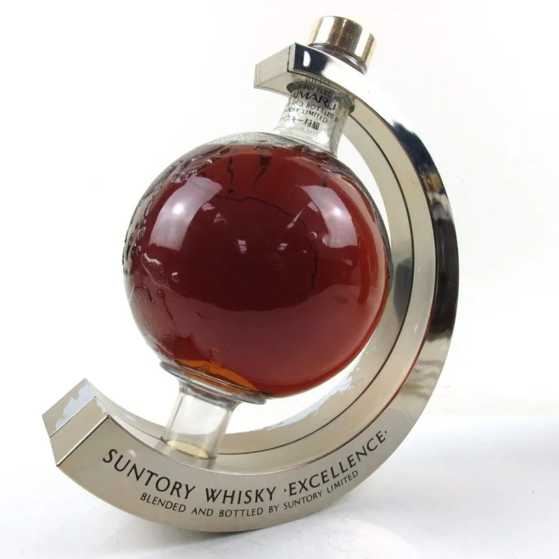 Suntory Excellence Japanese Blended Whisky Globe Decanter, Daimaru Department Store Exclusive (76cl, 43%)