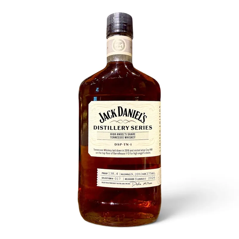 Jack Daniel's – Distillery Series Selection #017 High Angel's Share Tennessee Whiskey (2026) (37.5cl, 69.2%)
