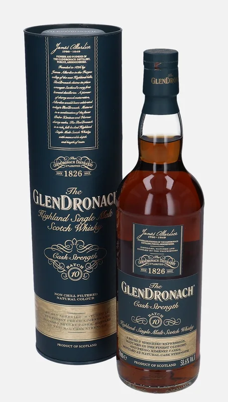 Glendronach – Cask Strength Batch 10 (70cl, 58.6%)