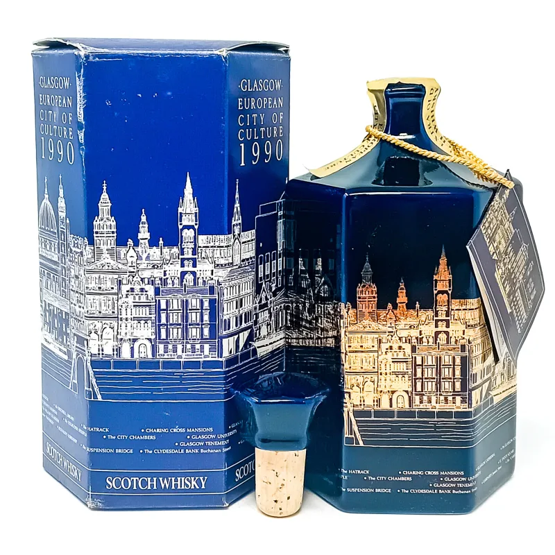 Glasgow European City of Culture 1990 Premium Reserve Blended Scotch Whisky (75cl, 40%)