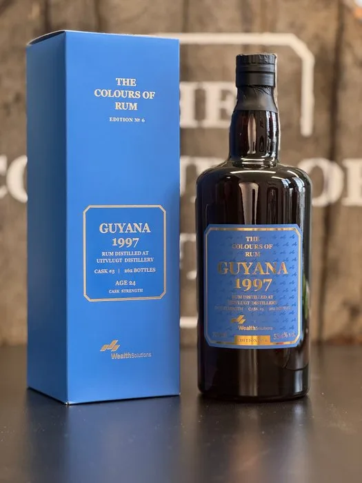 Uitvlugt 1997 24 years old The Colours of Rum - Edition No. 6 - b. 2022 - 700ml