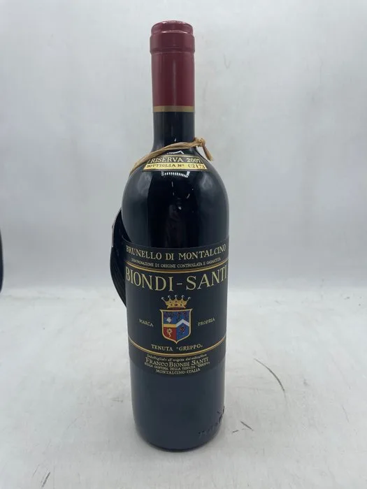 2007 Biondi Santi, Tenuta Greppo - Brunello di Montalcino Riserva - 1 Bottle (0.75L)