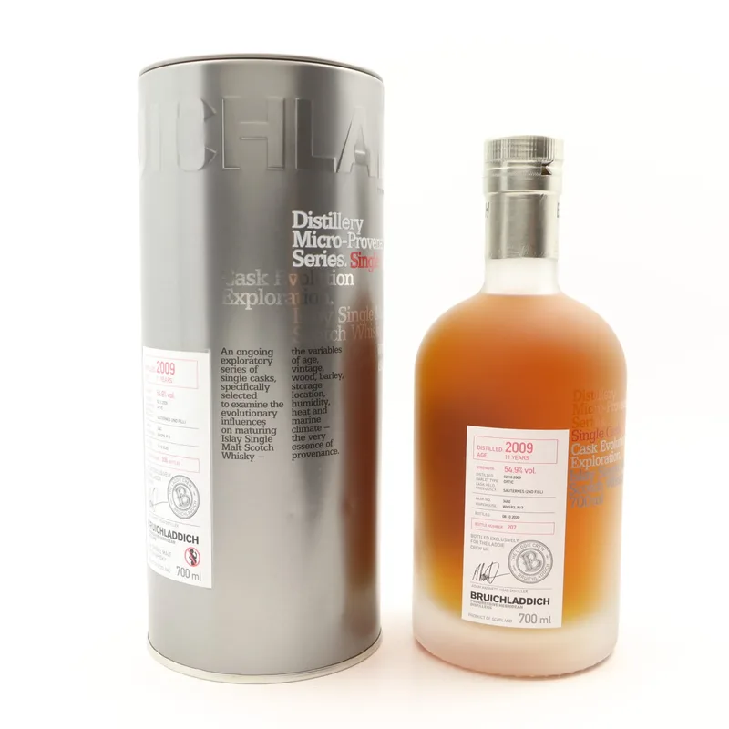 Bruichladdich – Micro Provenance 2009 11 Year Old Cask #3460 For Laddie Crew UK (70cl, 54.9%)