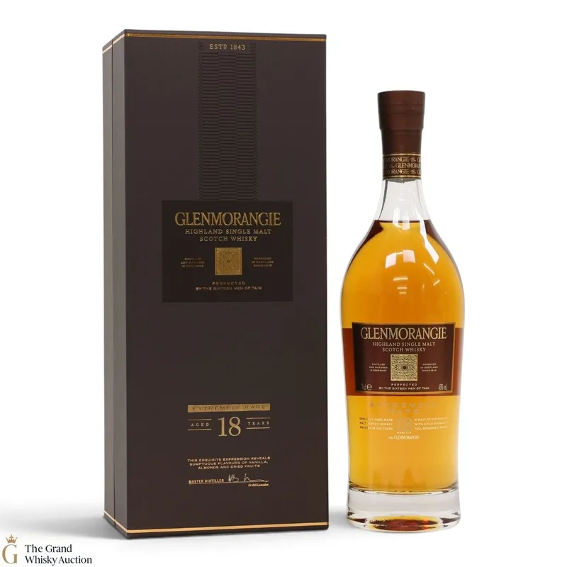 Glenmorangie – 18 Year Old - Extremely Rare (70cl, 43%)