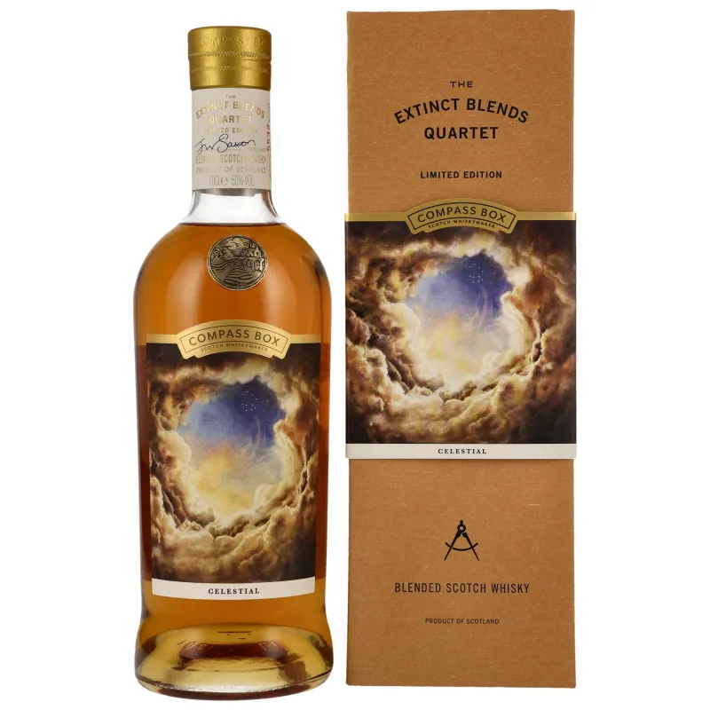 Compass Box Celestial – The Extinct Blends Quartet (70cl, 50%)