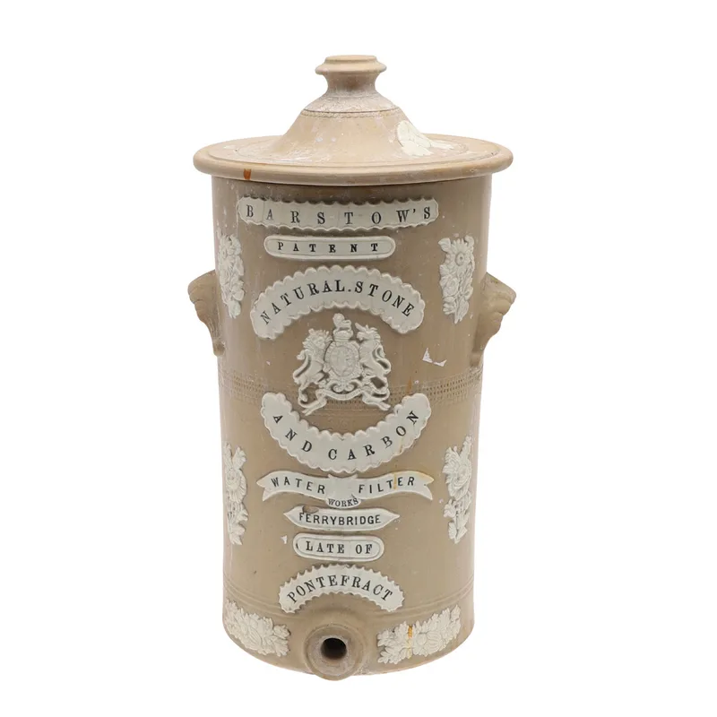 A Victorian Bartow's Stone Water Filter