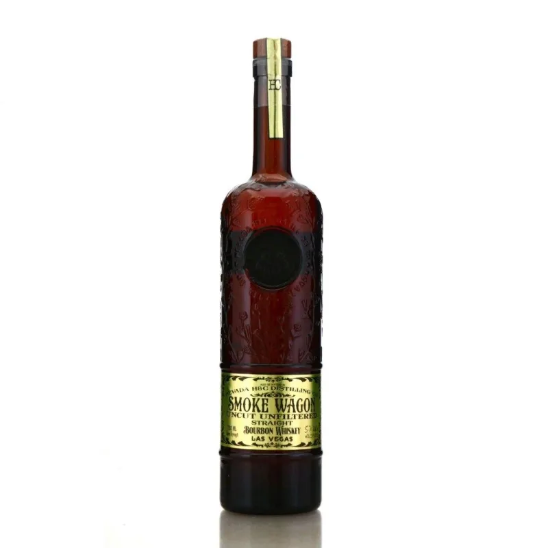 Smoke Wagon Uncut Unfiltered Single Barrel Batch #145a Nevada Straight Bourbon Whiskey (75cl, 57.4%)