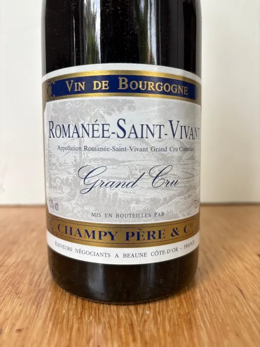 1995 Champy Père & Cie - Romanée-Saint-Vivant Grand Cru - 1 Bottle (0.75L)