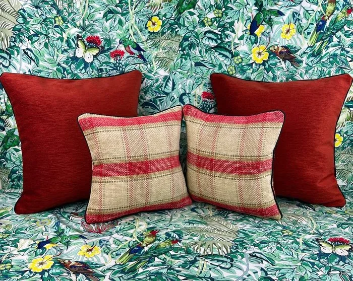 COLEFAX AND FOWLER -New set - Two cushions in a set of four - FREE SHIPPING - Cushion