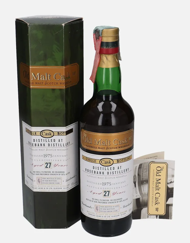 Rosebank – 1975 27 Year Old Douglas Laing The Old Malt Cask