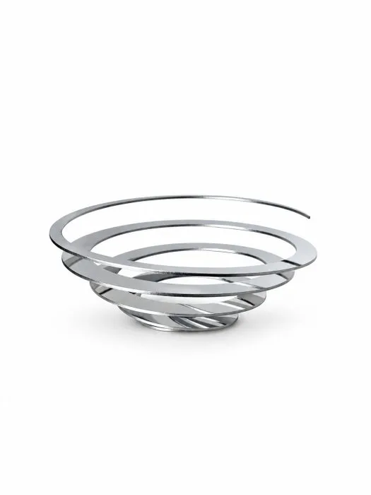Excel Denmark - Jacob Borch - Fruit bowl - Spiral Bowl - Mirror-polished stainless steel