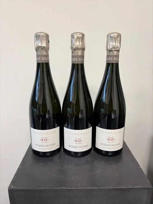 Jacques Selosse, V.O. Extra Brut - Champagne Extra Brut - 3 Bottles (0.75L)