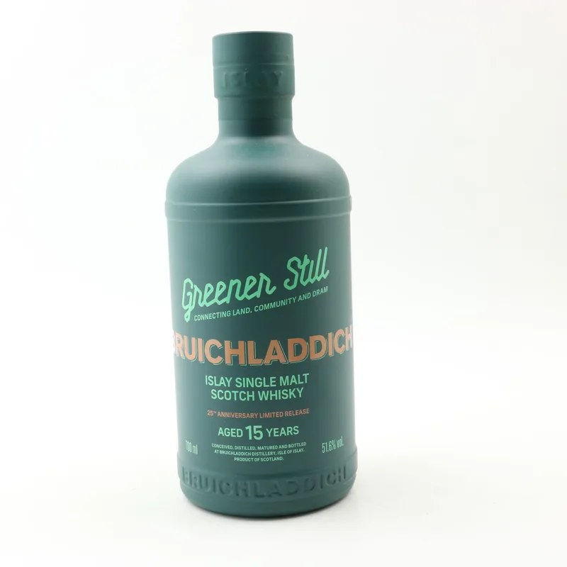 Bruichladdich – 15 Year Old Greener Still 25th Anniversary Bottling (70cl, 51.6%)