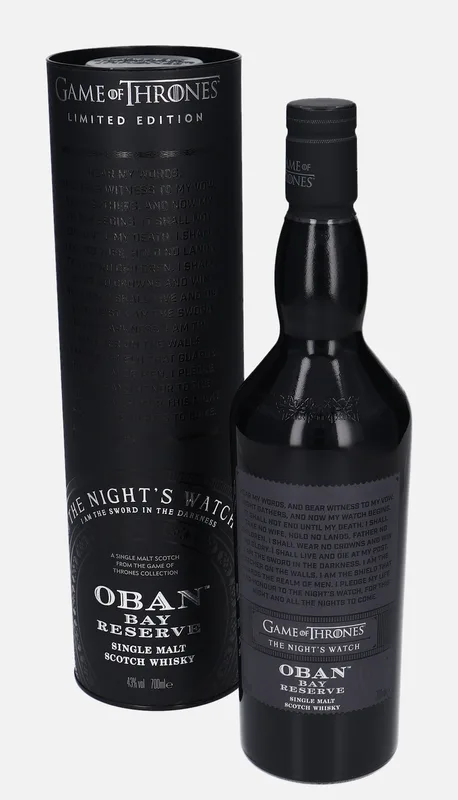 Oban – Bay Reserve Game of Thrones (70cl, 43%)