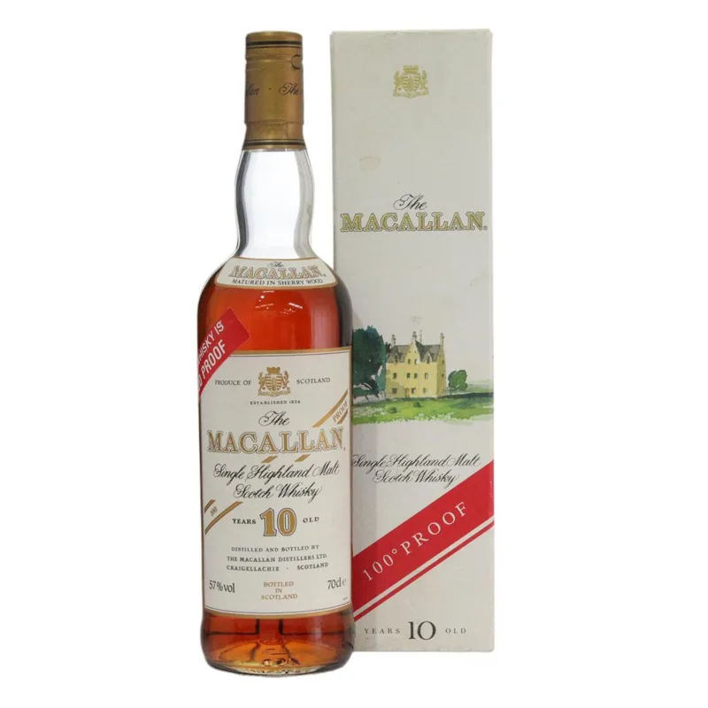 Macallan – 10 Year Old 100° Proof (70cl, 57.00%)