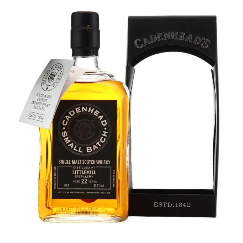 Littlemill – 1992 Cadenhead's Small Batch 22 Year Old