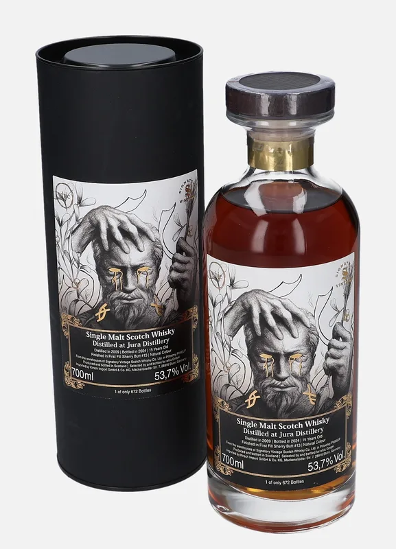 Isle of Jura – 2009 15 Year Old Signatory Vintage Scotch Whisky Co. Edda