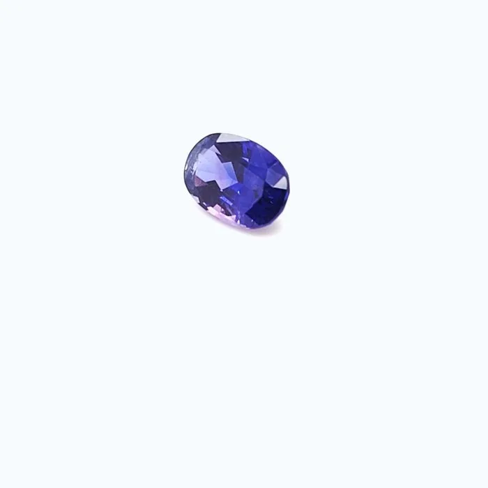1 pcs Blue, Purple Sapphire - 1.33 ct - Gemological Institute of America (GIA) - Unheated Kashmir Sapphire
