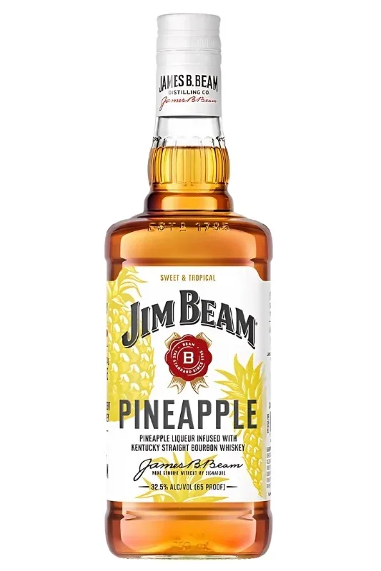 Jim Beam – Pineapple Flavored Bourbon Whiskey (32.5%)