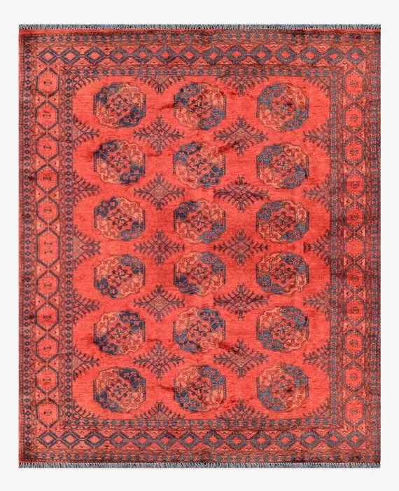 Entièrement noué à la main. - Rug - 350 cm - 250 cm - Bukhara of Afghan origin