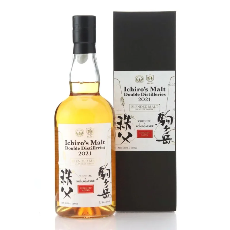 Ichiro's Malt – Double Distilleries 2021 Blended Malt: Chichibu x Komagatake (70cl, 53.50%)