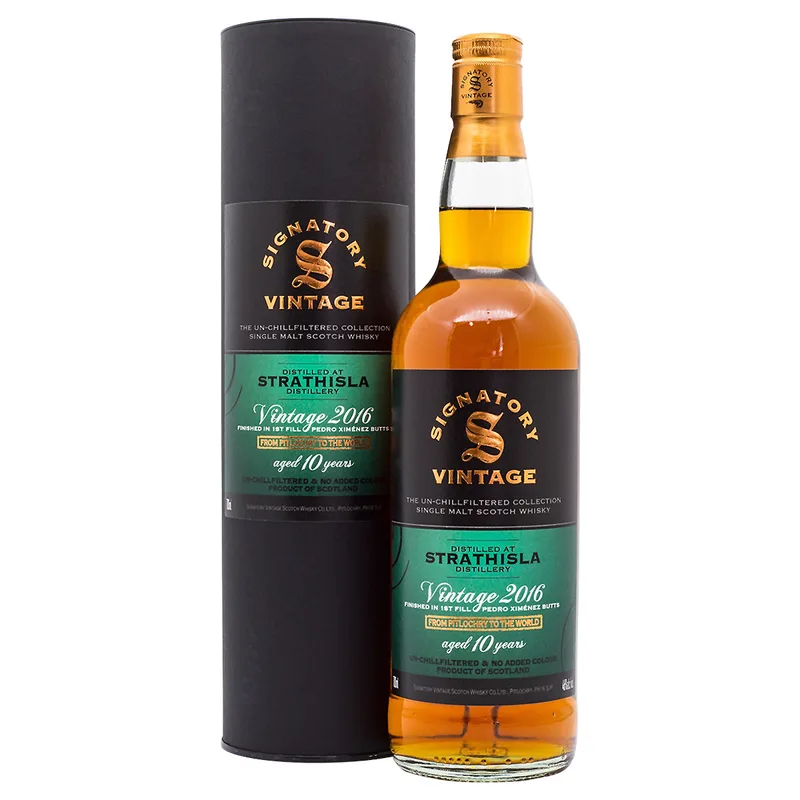 Signatory Vintage Strathisla 10 Years Old 2016/2026 Cask 22+23 (70cl, 46%)