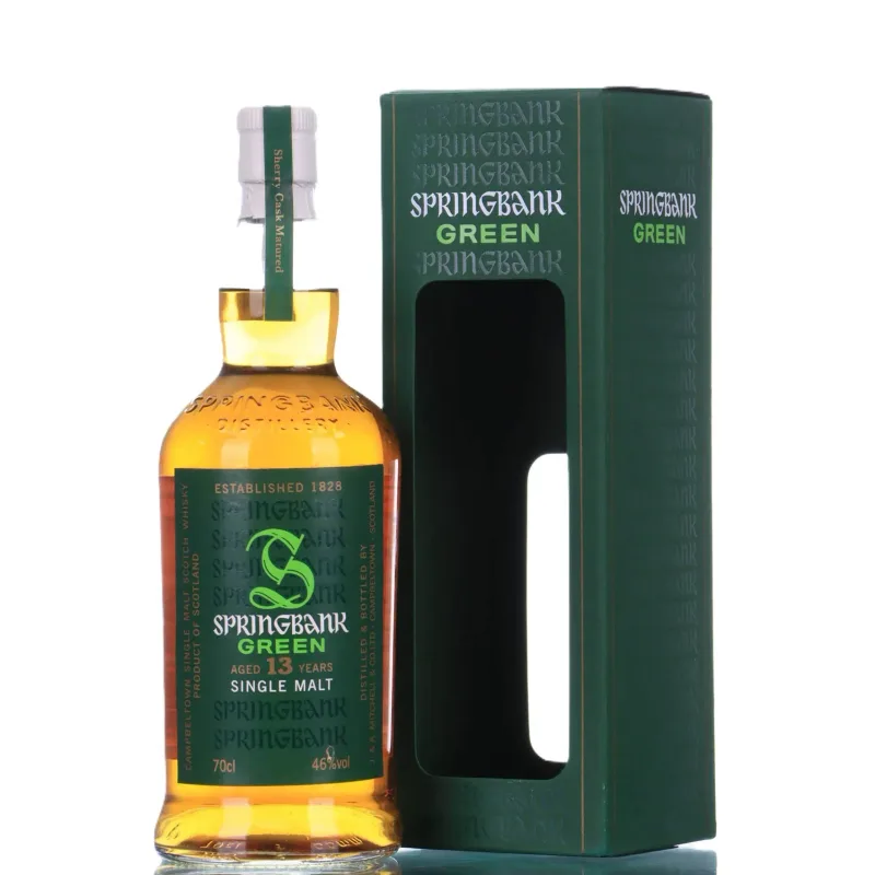 Springbank – 13 Year Old Green Sherry Cask Matured Campbeltown Single Malt Scotch Whisky (70cl, 76%)