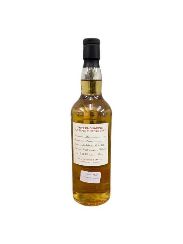 Longrow – 10 Year Old Refill Bourbon Barrel (2005)
