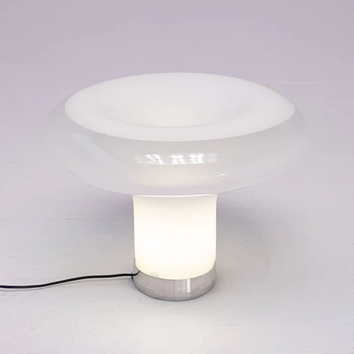 Artemide - Angelo Mangiarotti - Table lamp - Lesbo - Glass, Steel
