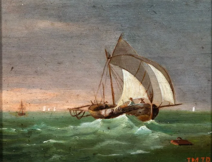 Holandse School (XIX) - Maritiem Miniatuur
