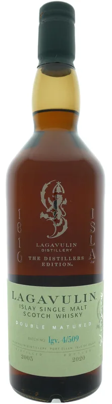 Lagavulin – Distillers Edition 2005-2020 BatchNo. lgv.4-509