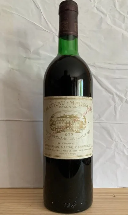 1977 Chateau Margaux - Bordeaux, Margaux 1er Grand Cru Classé - 1 Bottle (0.75L)