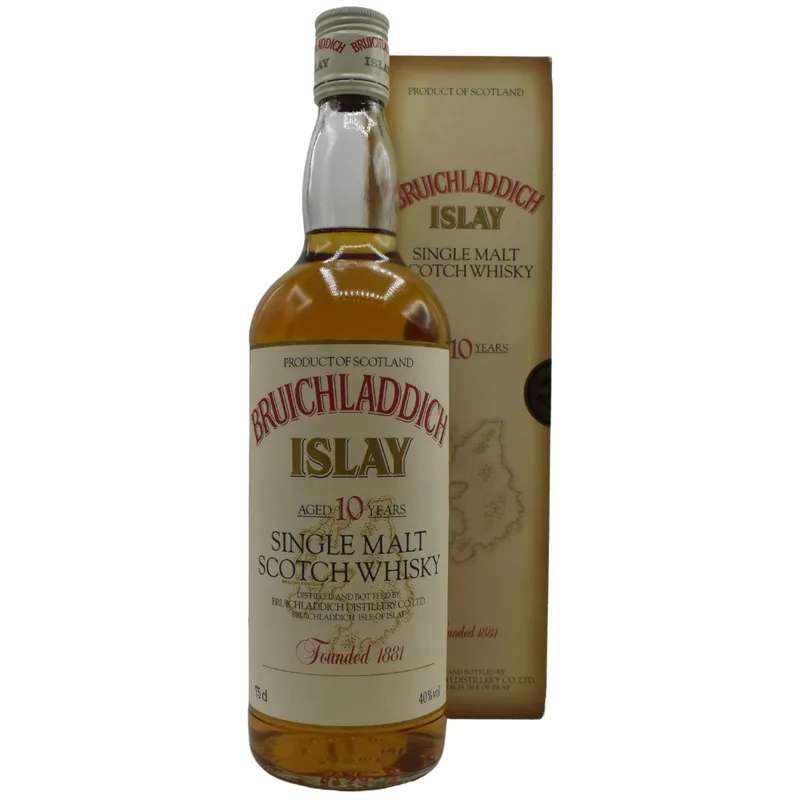 Bruichladdich 10 Year Old (1980s Edition)