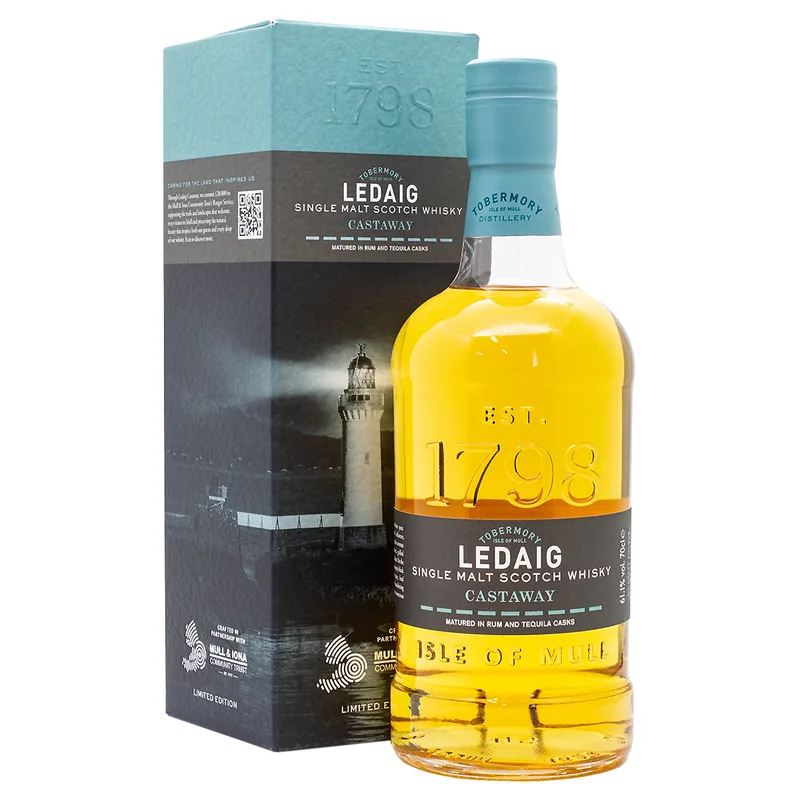 Ledaig Castaway (70cl, 61.1%)