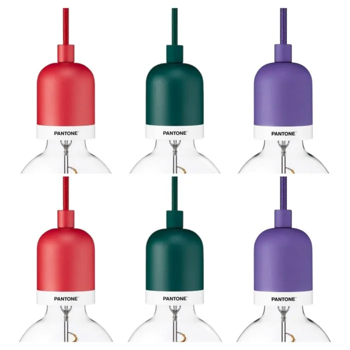Pantone - Hanging lamp (6) - Deneb - Metal - 6 Pieces