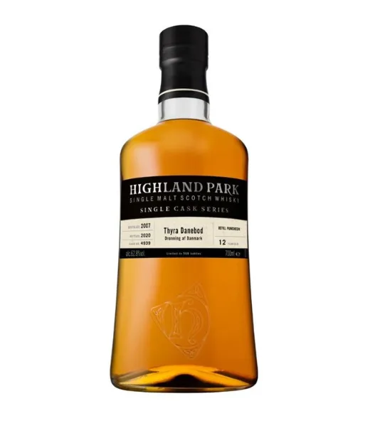 Highland Park – 12 Year Old 2007/2020, Single Cask Thyra Danebod (#4939) (70cl, 62.8%)