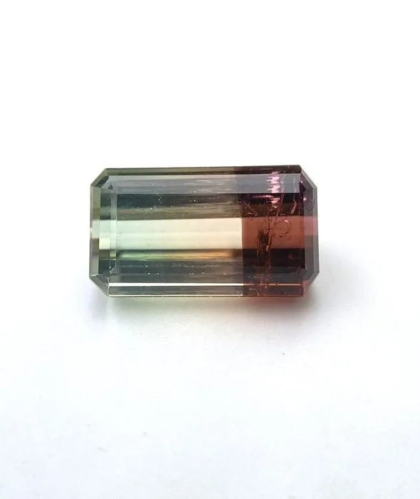 1 pcs Multicolour Tourmaline - 5.34 ct - International Gemological Institute (IGI)